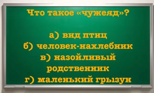 Что такое «чужеяд»? С заданием справятся только истинные знаки русского языка — сложный тест покажет уровень эрудиции