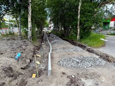 Ремонт дорог в Североморске выполнен на 60%