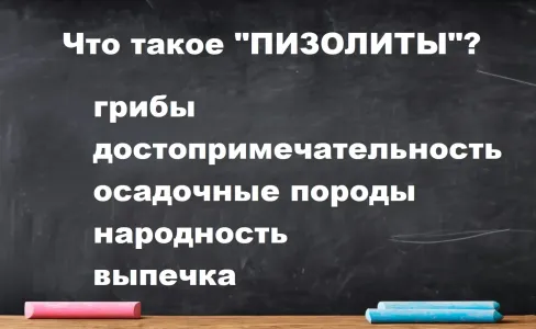 Что такое «пизолиты»: вчерашние «двоечники» хихикнут, а ваш русский позволит не устыдиться?