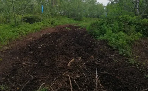 В Мурманской области общественники жалуются на мотоциклистов, уничтожающих дорогу к Горелой горе