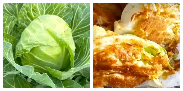 В 1000 раз вкуснее мяса: Капустные стейки за 15 минут — мягкие изнутри, но в хрустящем кляре
