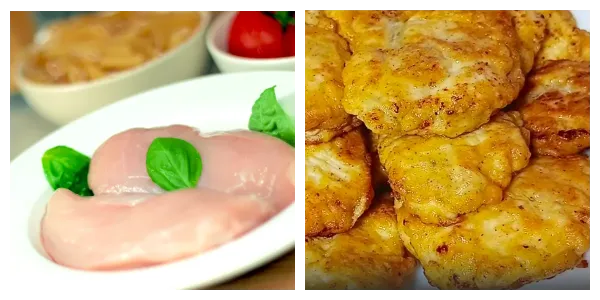 Посыпала содой — филе в 100 раз сочнее и мягче: Куриные стейки в «золотом» кляре за 15 минут