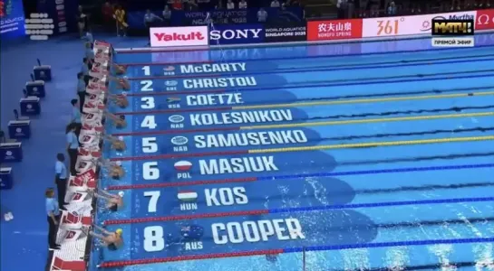 Пловец из Мурманской области взял «серебро» на чемпионате мира