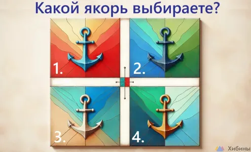Выберите якорь — узнаете, что тянет вас вниз: психологический тест поможет обрести счастье