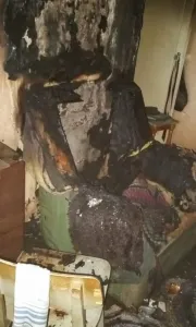 В Мурманской области при пожаре погиб человек