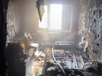 Пять человек и собаку спасли при пожаре в Апатитах Мурманской области