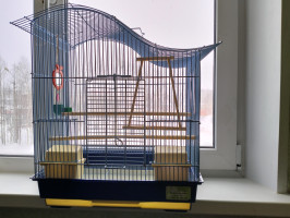 Объявление Продам клетку для попугая