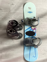 Объявление Комплект сноуборд и ботинки