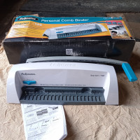 Объявление Переплетчик на пластиковую пружину Fellowes Starlet 2/120