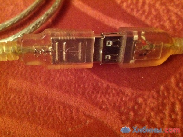 Объявление USB- провод 112см