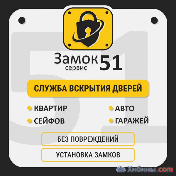 Объявление Служба вскрытия замков. Круглосуточно