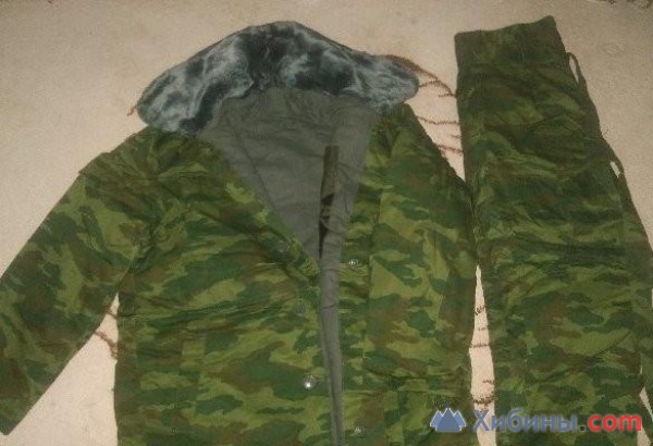 Объявление Армейская теплая куртка и штаны (бушлат, ватник)