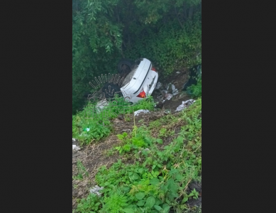 В неудобной позе: житель Кильдинстроя обнаружил потерянный автомобиль