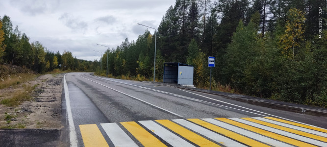 Новая линия освещения установлена на дорогах Полярнозоринского района
