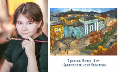 Художницы из Полярного победили на Всероссийском фестивале юных художников «Уникум»
