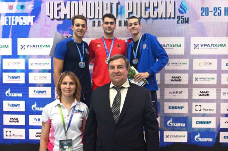 Заполярный пловец Павел Самусенко взял два серебра и бронзу на чемпионате России по плаванию