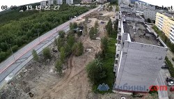 Вебкамера Начало улицы Партизан Заполярья